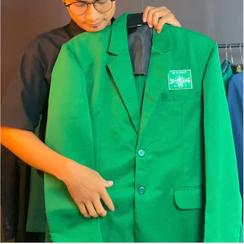 JAS MUSLIMAT NU LENGKAP DENGAN NAMA DAN LOGO MUSLIMAT