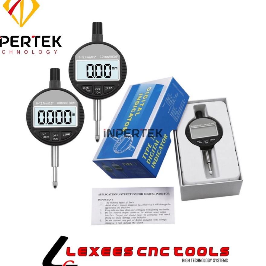 Murah Dial Dital Gauge Indicator Dial Micrometer Dial Indicator Dital