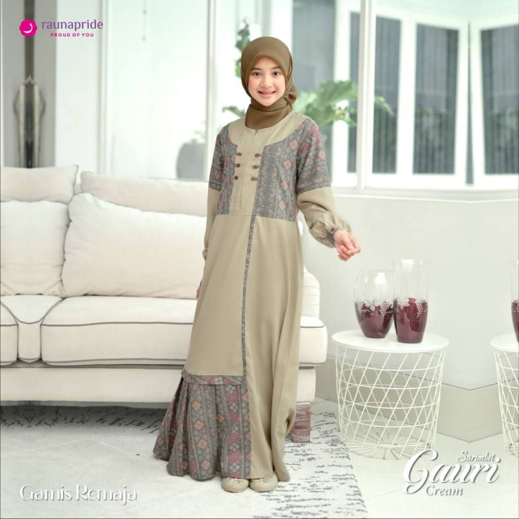 Gamis Remaja Rauna Gamis Remaja Lebaran Gamis Remaja Kekinian Gamis Remaja Elegan Gamis Remaja Rauna