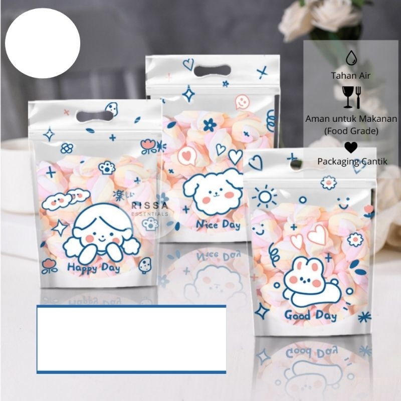 

Plastik Pouch Ziplock untuk Snack Gift Bingkisan Lebaran Bocil Ulang Tahun