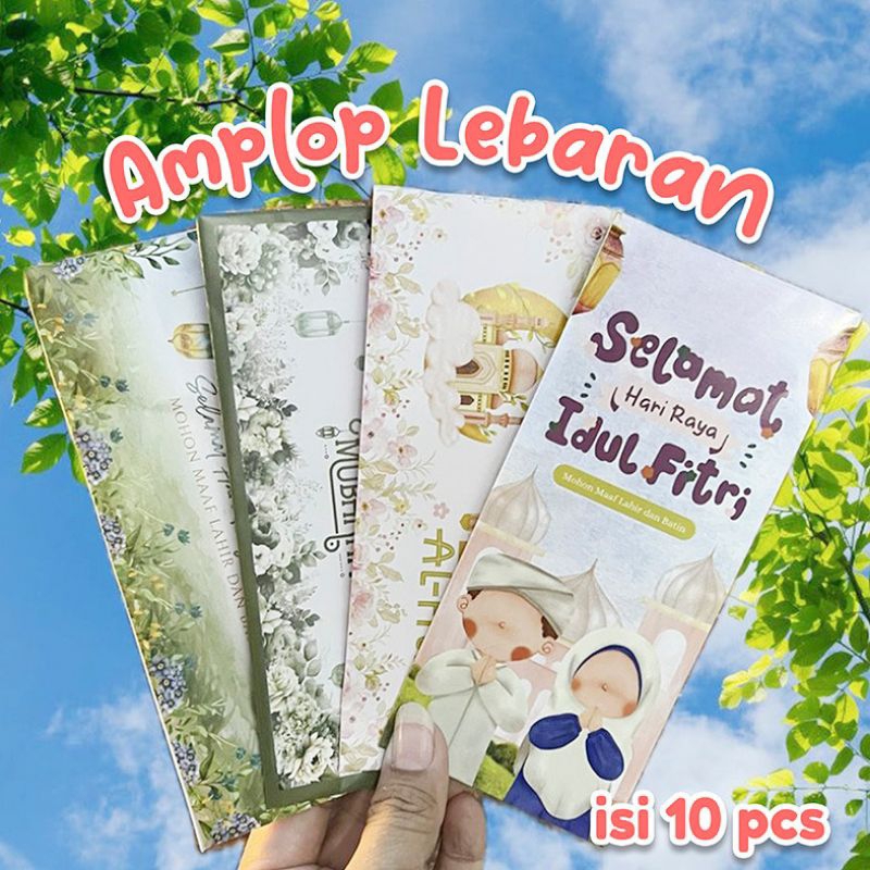 

Amplop Lebaran Premium isi 10 model panjang