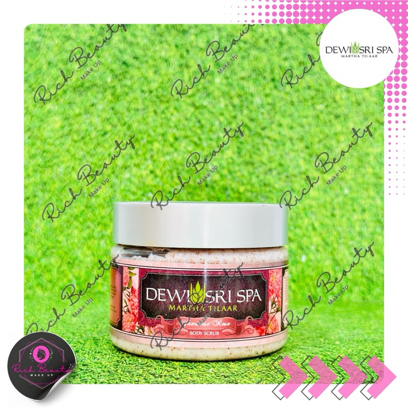 DEWI SRI SPA JAVANESE ROSE BODY SCRUB 150GR