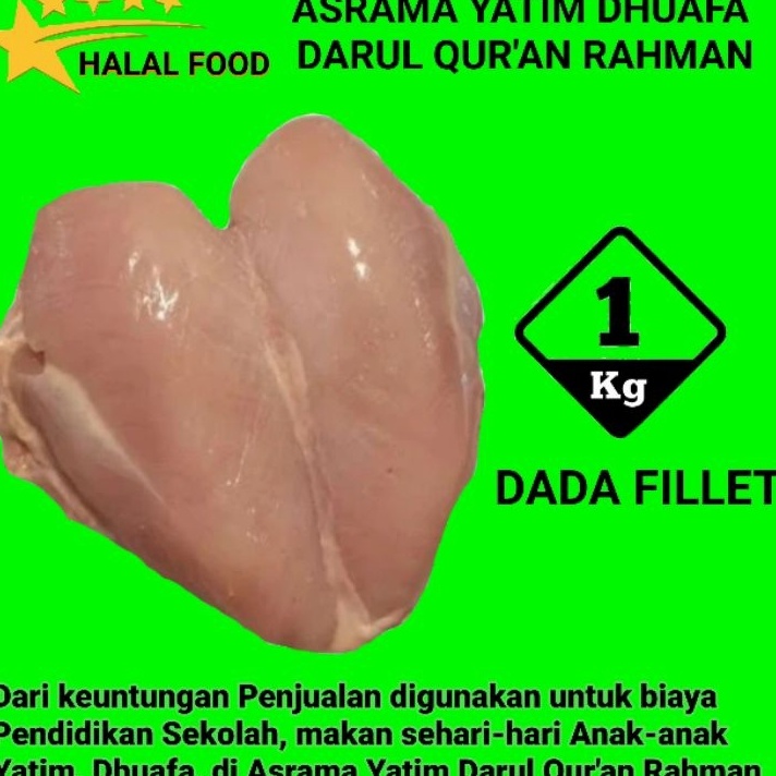 

Dada Fillet tanpa tulang tanpa kulit