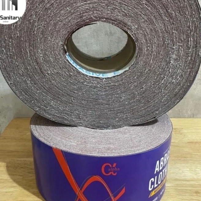 Grosir Amplas rol meteran 45 meter Amplas kain gulungan Per 1roll