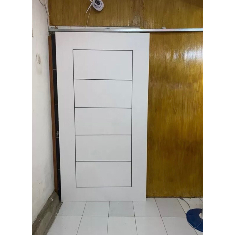 PINTU GESER / SLEDING | PEMASANGAN MUDAH | DAUN PINTU + REL SLIDING