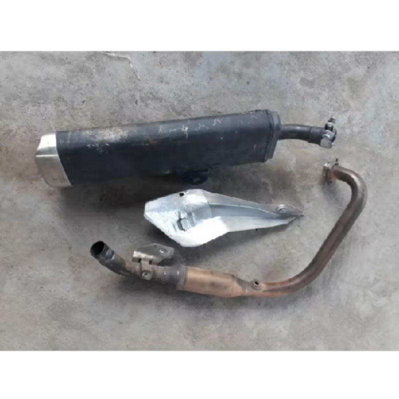 knalpot standar Kawasaki ninja mono 250sl original