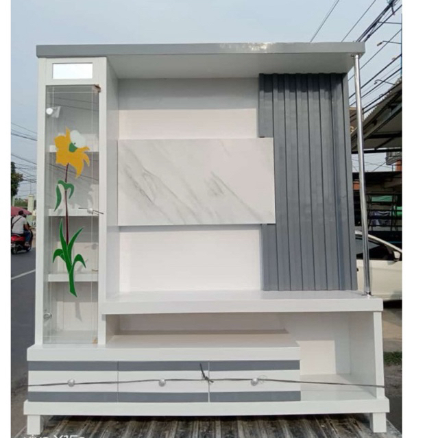 (KHUSUS KARAWANG) PAJANGAN TV / BUPET TV / LEMARI TV