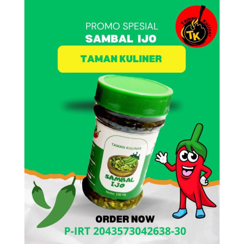

sambal ijo pedas