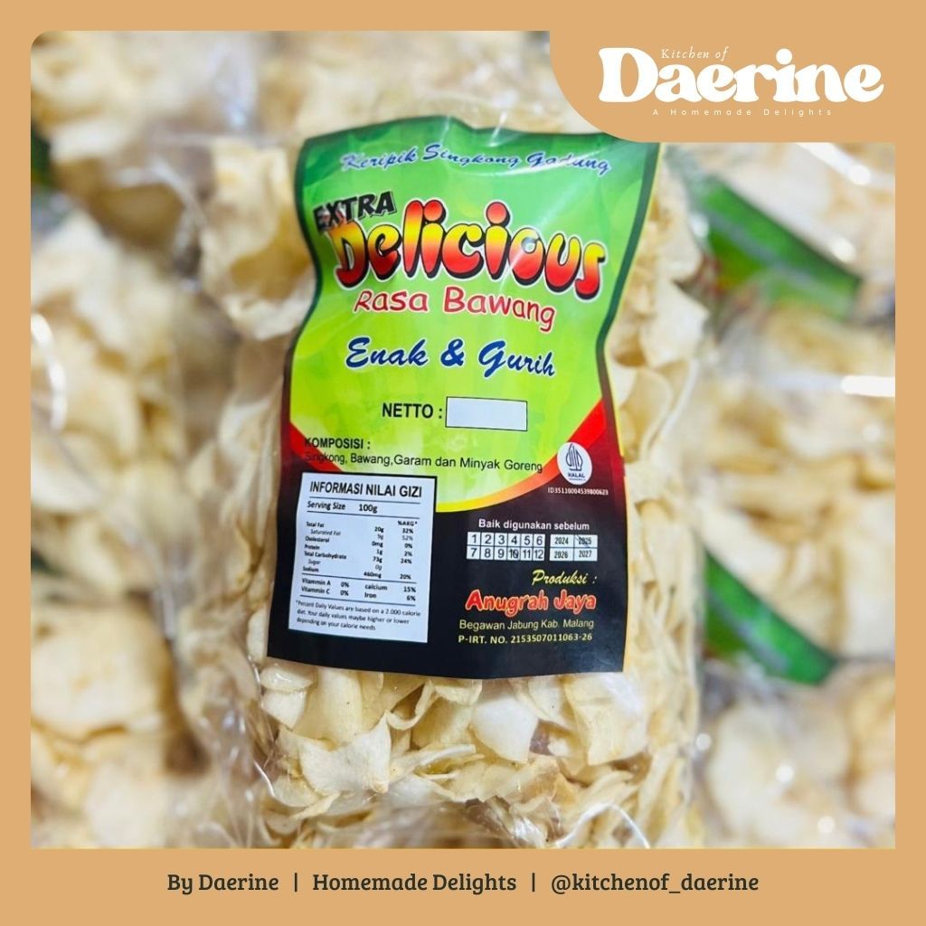 

DELICIOUS SINGKONG GADUNG 400GR