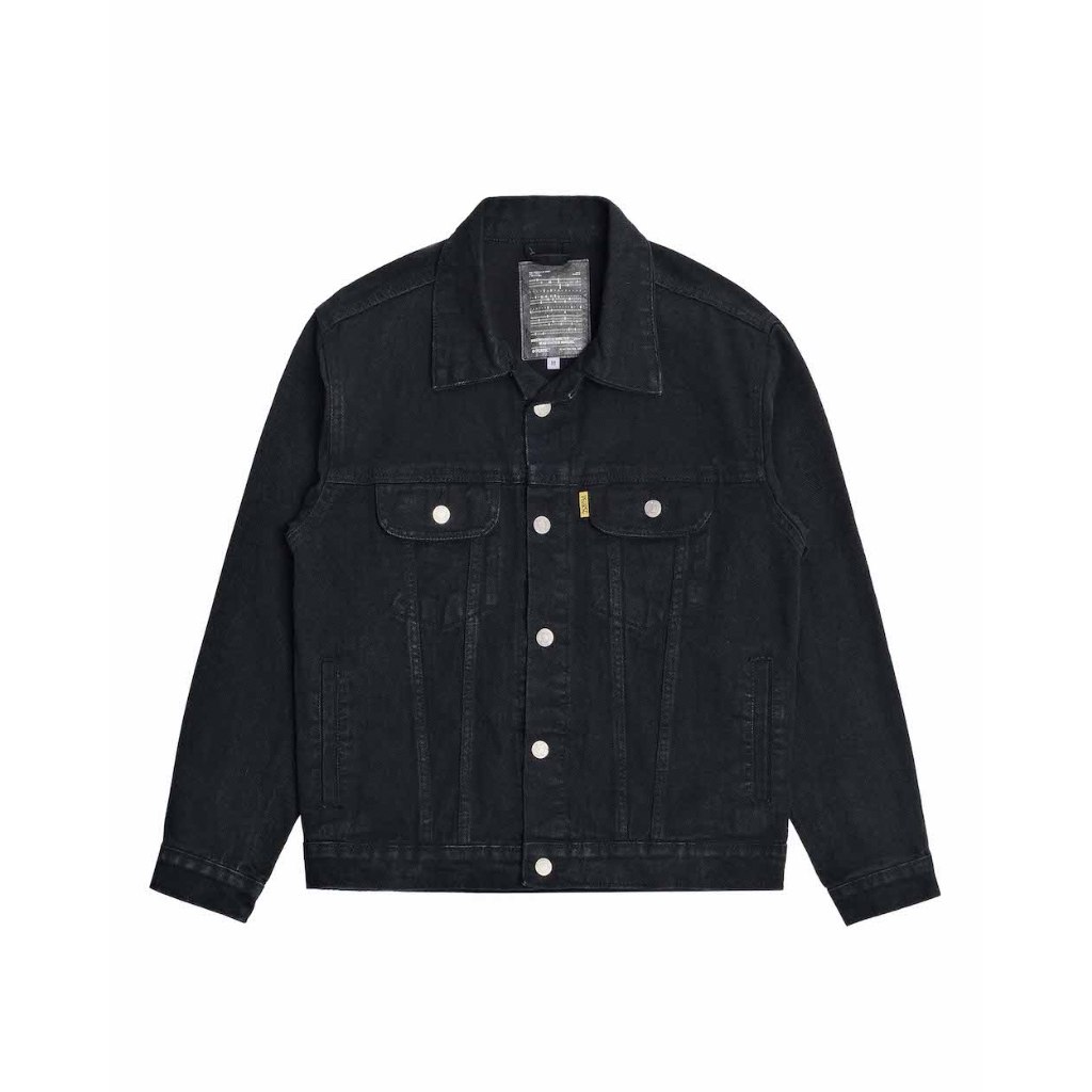 Vearst Jacket Trucker Duin Black Washed