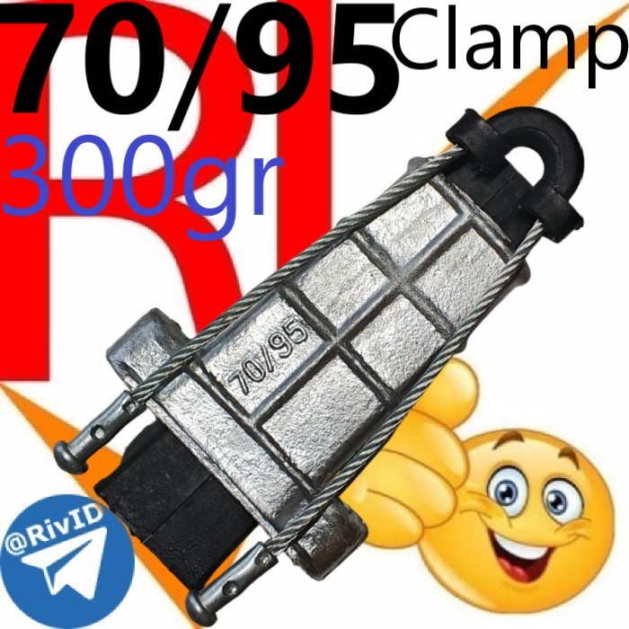 Anchoring Strength Clamp 25 50 70 95 String Klem Lidah Buaya Kabel FO Telkom PLN StringKlem