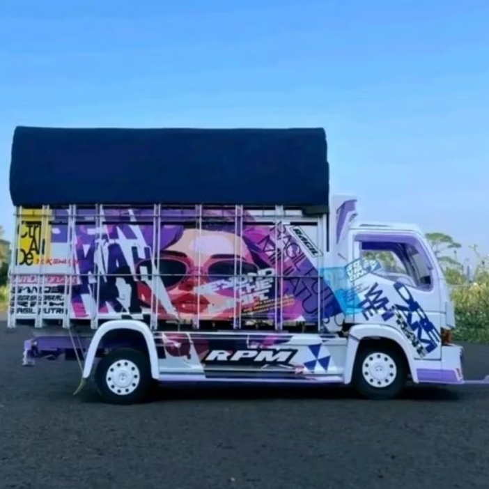 promo miniatur truk oleng kayu new tawakal 5 full lampu leed trending 2024