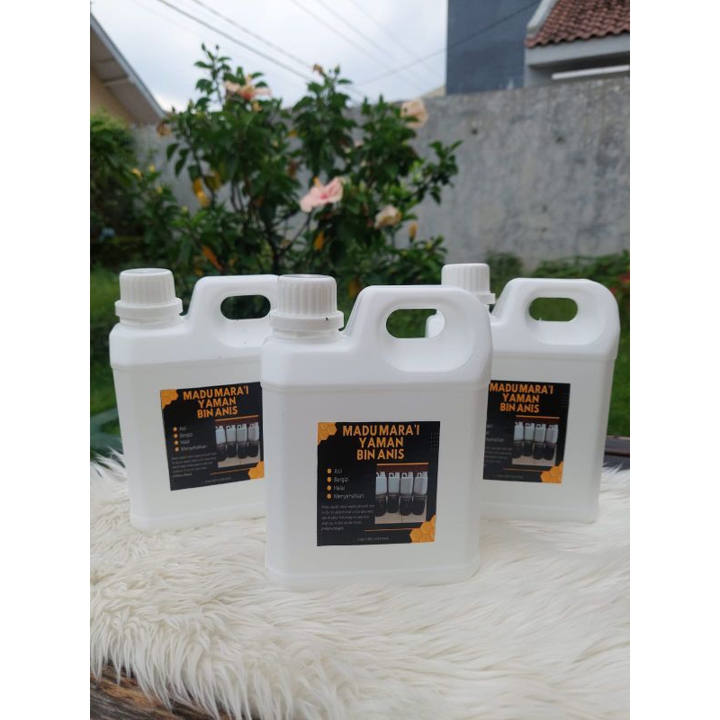 

madu yaman mara'i asli murni kemasan jirigen 1kg