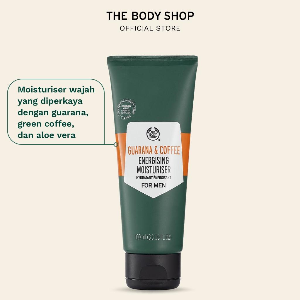 The Body Shop Guarana & Coffee Energising Moisturizer 100ml