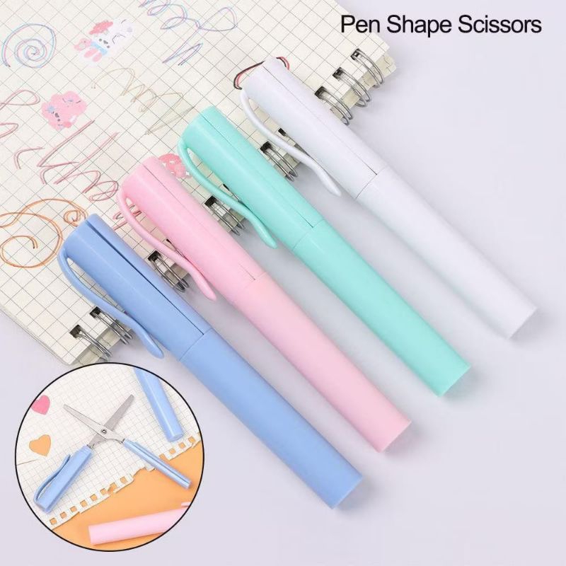 

Gunting Mini Gunting Portable Scissors Gunting Kertas Lipat Model Pulpen Gunting Saku