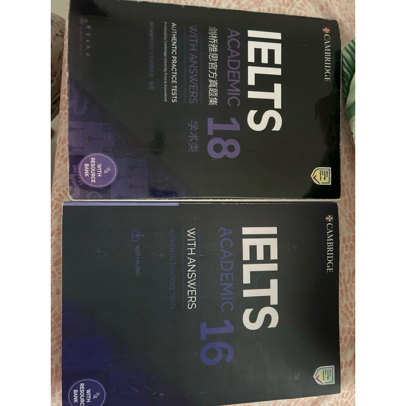 BUKU IELTS CAMBRIDGE ACADEMIC preloved