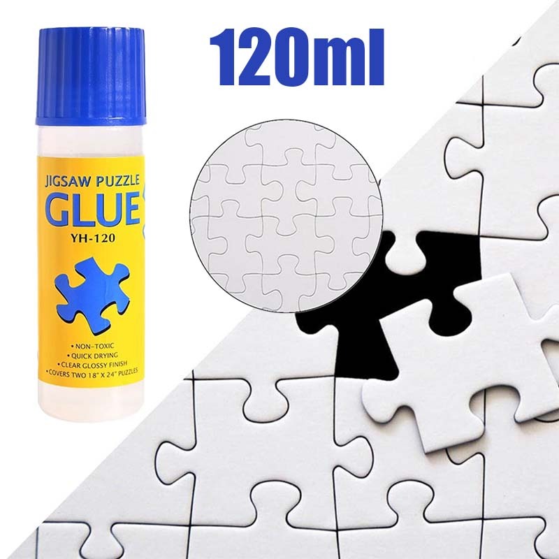 

120 Ml Lem Puzzle Jigsaw Puzzle Glue Puzzle 1000 Pcs Lem Anak Lem Puzzle Cair Jigsaw Puzzle Glu Student Handmade DIY