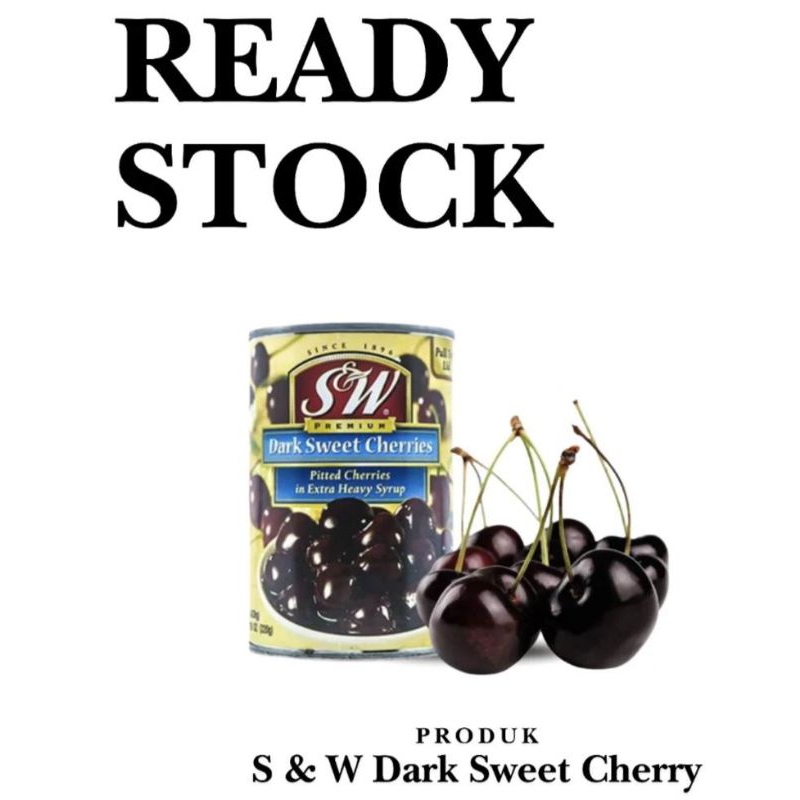 

Orenjuicis - Dark Sweet Cherry SW brand kemasan kaleng 439gram