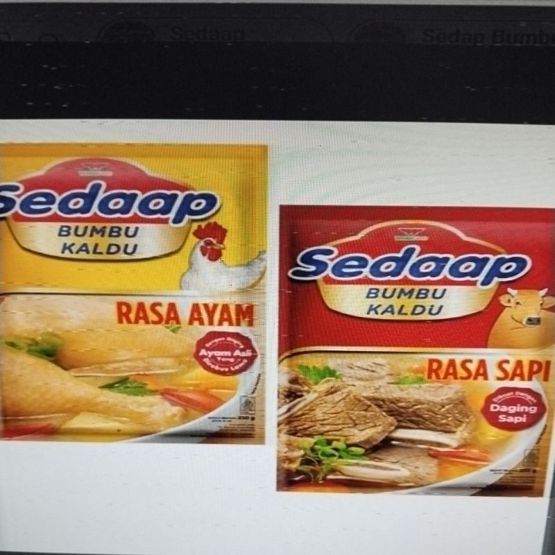 

Sedaap Bumbu Kaldu kemasan 250 gr, 1 pcs