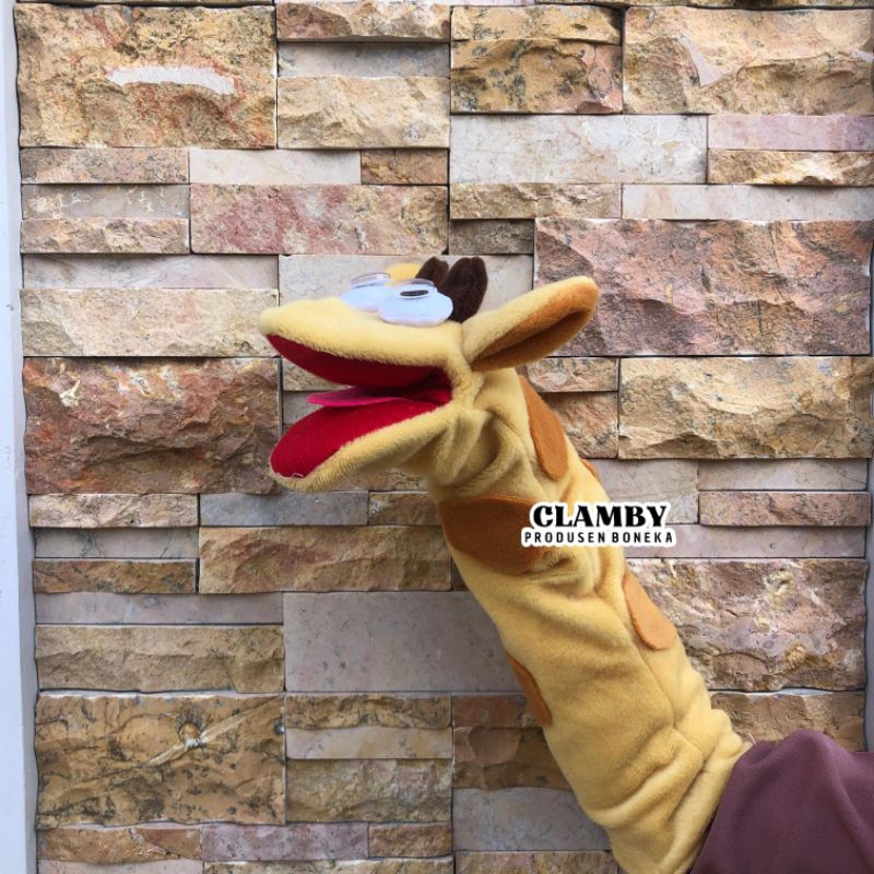 Boneka Tangan Muppet Ular Mainan Edukasi Anak/ Handpuppet Hewan