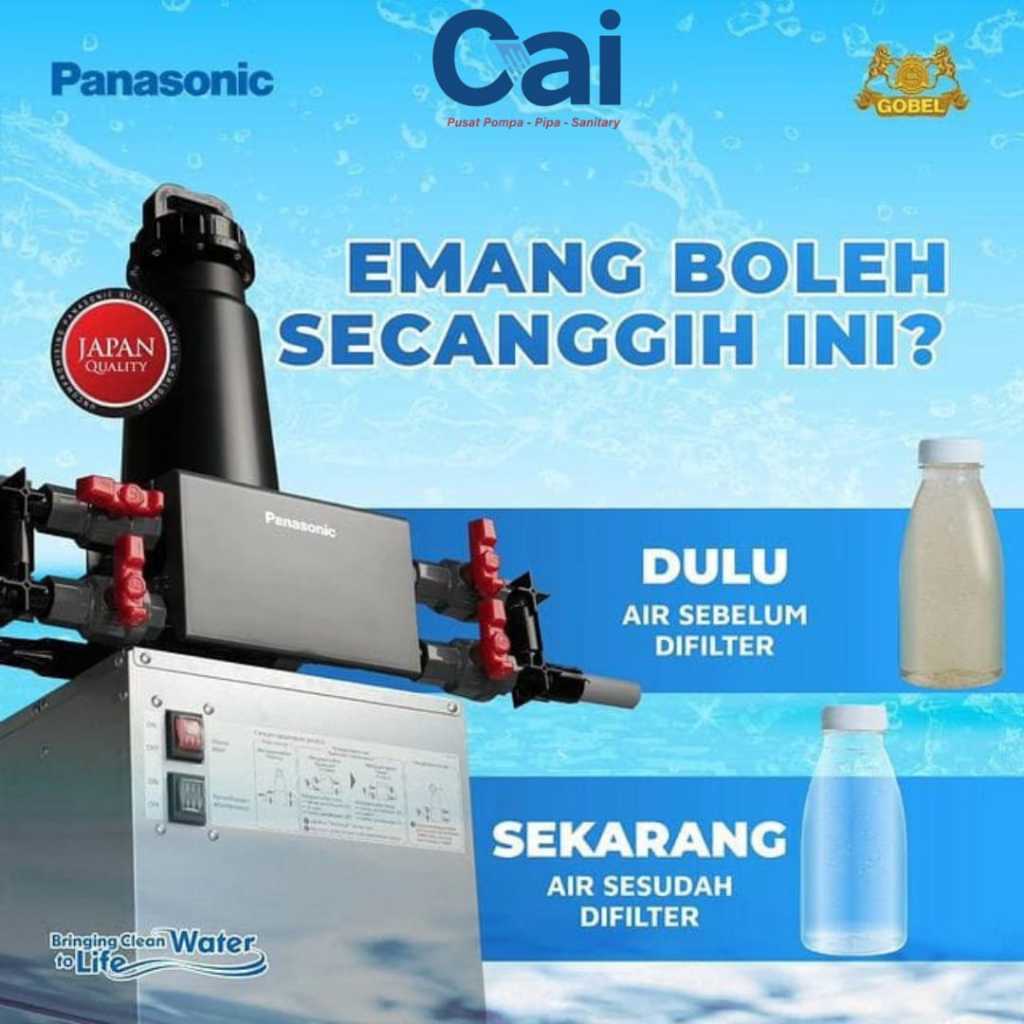 Panasonic Filter Air FP-15AM1M - Water Purification System +  Klorin Filter Air