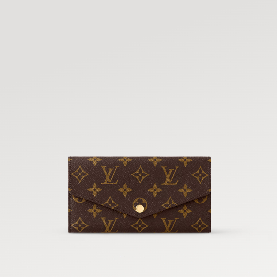LV wallet Louis Vuitton SARAH Women's Long Wallet dompet wanita dompet panjang