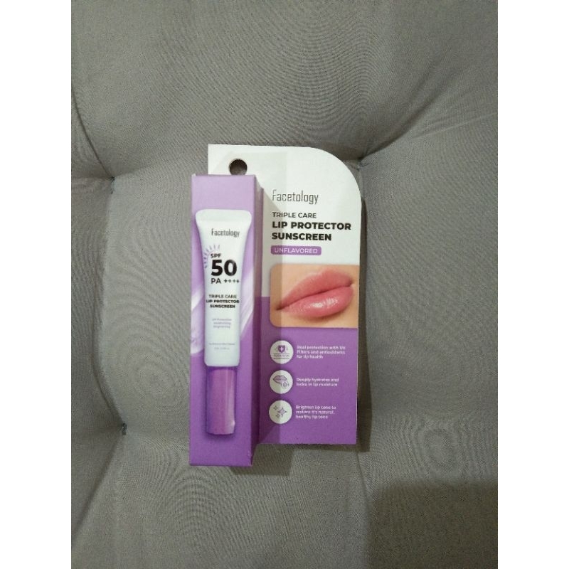 [Ori&New] Facetology Triple Lip Sunscreen Protector Sunscreen SPF 50 PA++++