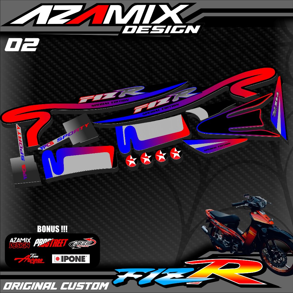 410 STRIPING TRANSPARAN FIZ R - STRIPING TRANSPARAN FIZ R PREMIUM GRAFIK