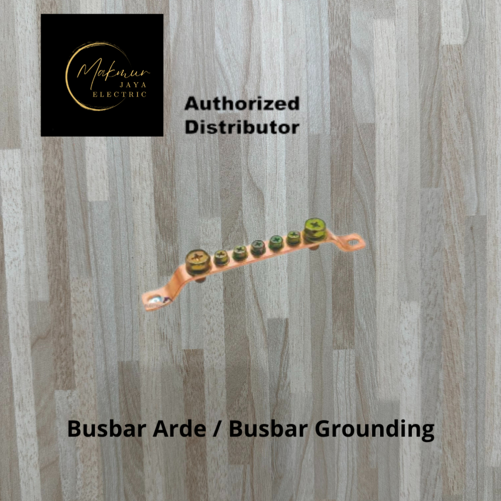 Busbar Arde / Busbar Grounding | Terminal Grounding Panel Listrik | Konektor Pentanahan