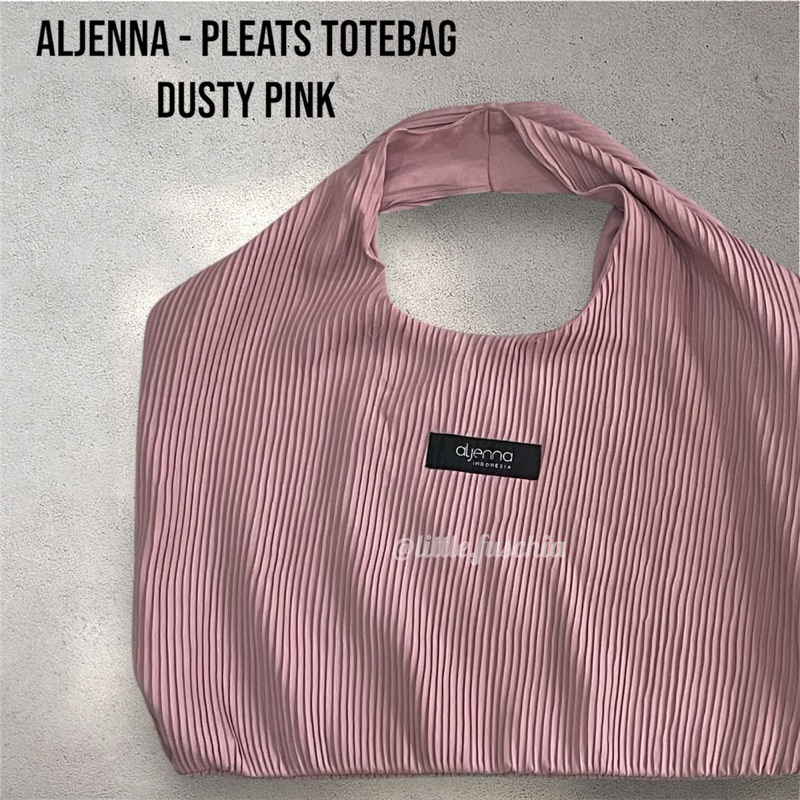 preloved pleats totebag aljenna
