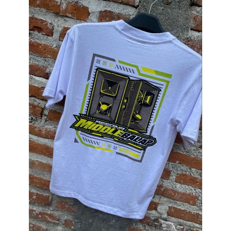 Kaos Pesona Middle Balap Sound System Horeg Pria Pendek katun 24's