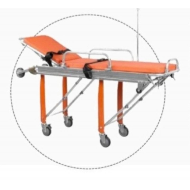 AMBULANCE STRETCHER TROLLEY