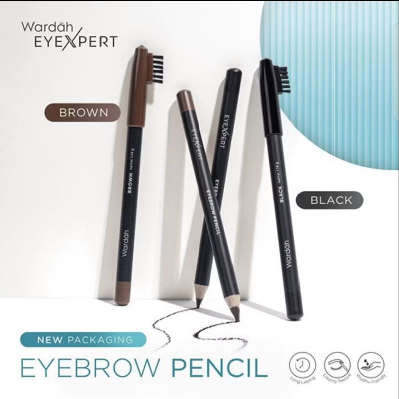 WARDAH EYE EXPERT PENSIL ALIS BLACK/BROWN