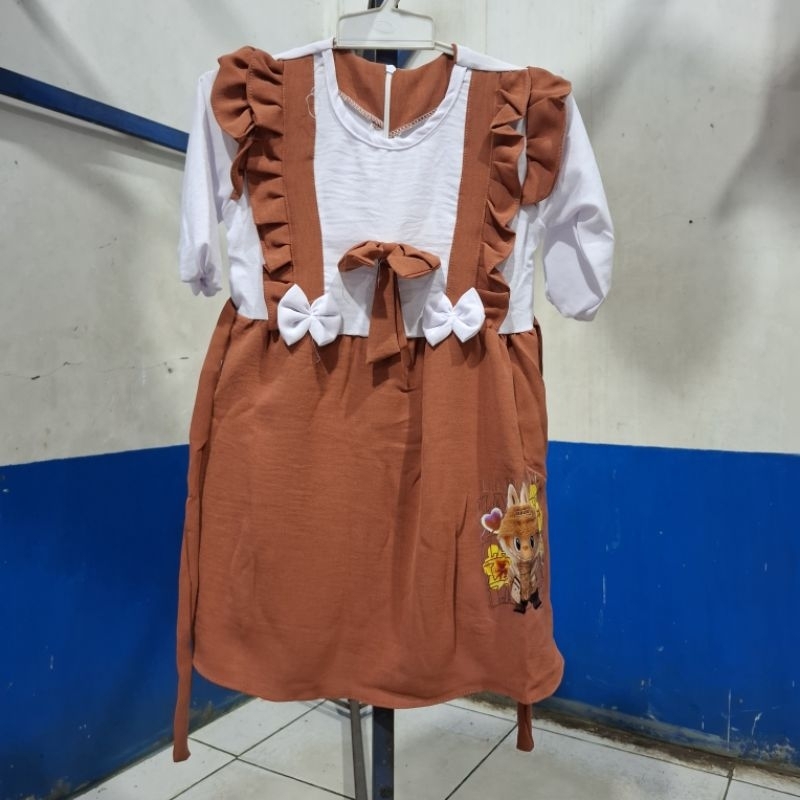 Gamis Anak Bahan Crinkle – Nyaman, Elegan, dan Modis