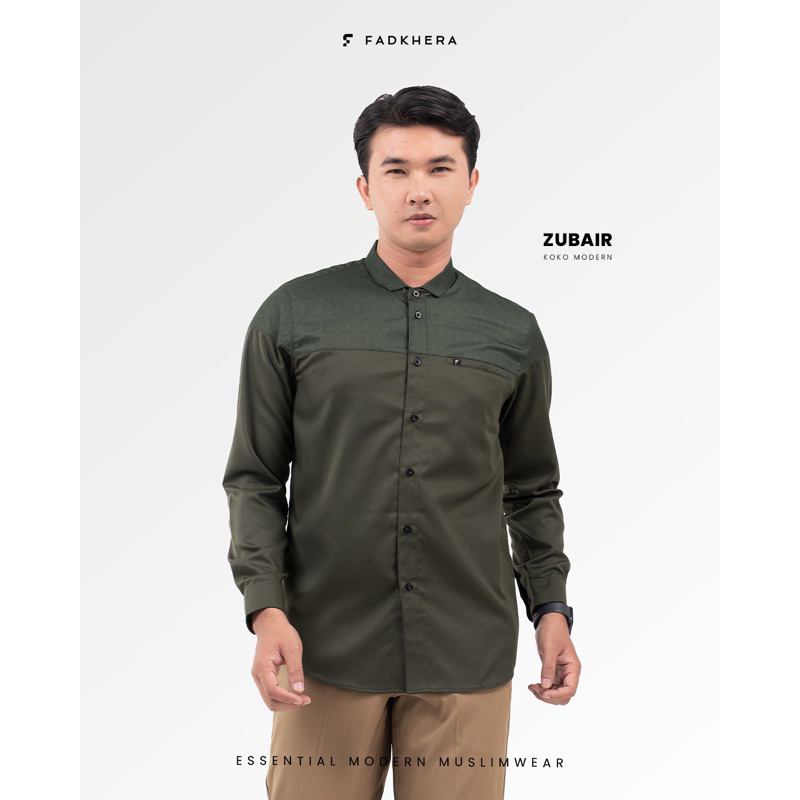 FADKHERA Zubair Koko Modern Premium Pria Baju Muslim Kemko Elegan Original 100% bisa COD