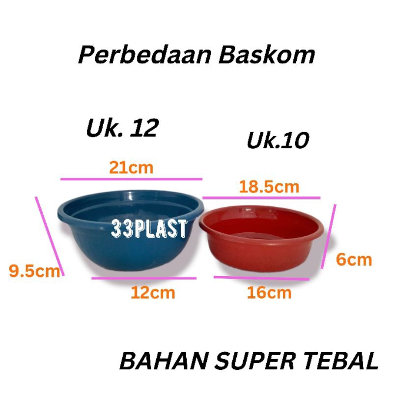 Baskom Plastik Murah 12pcs Baskom Berkat