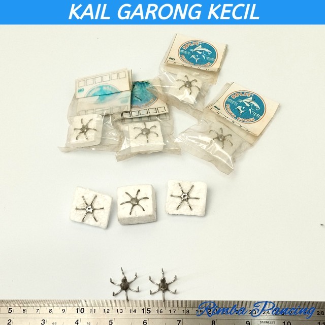Kail Pancing Garong Kecil 6 Mata Kail