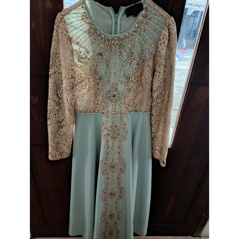 Preloved bibiq dress brokat size L