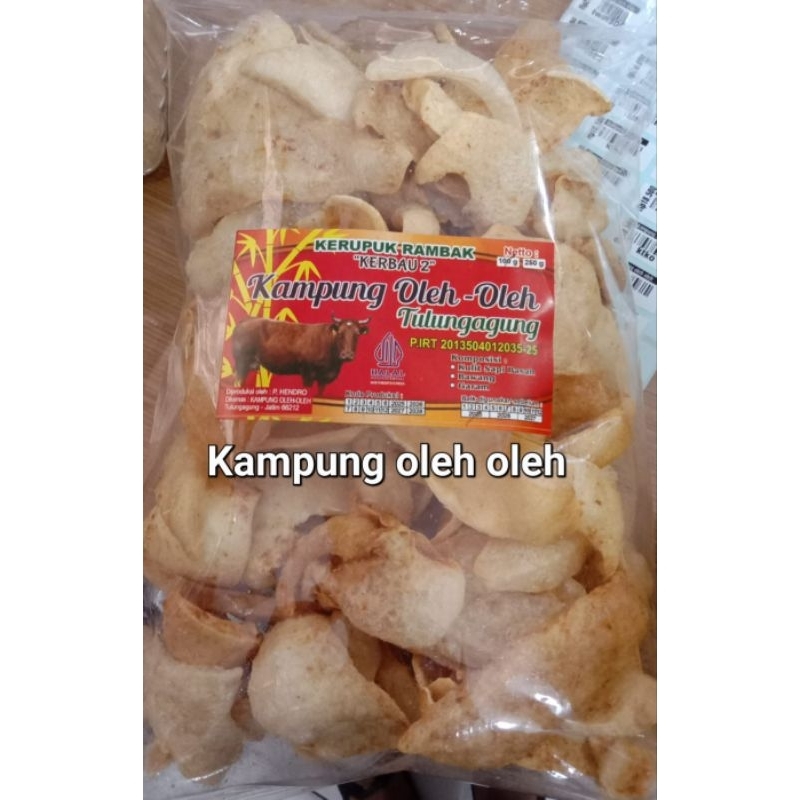 

Krupuk rambak kerbau remekan 100grm