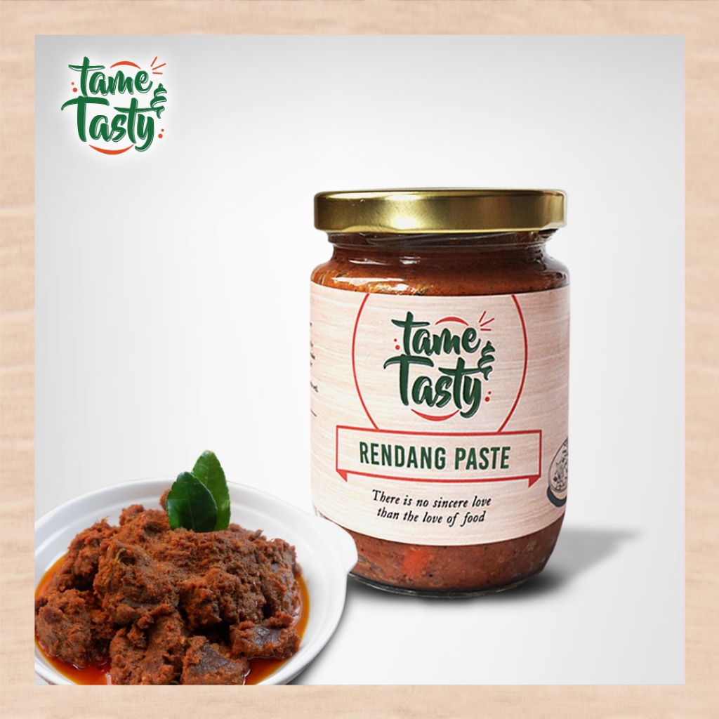

Rendang Paste - Bumbu Masak Instan Tame&Tasty 250g (Purely Vegetarian)