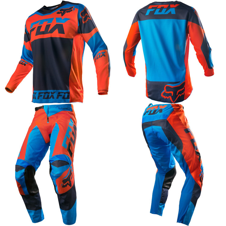 Jerset Fox 180 Mako Orange Jersey Set Fox 180 Mako Orange Original
