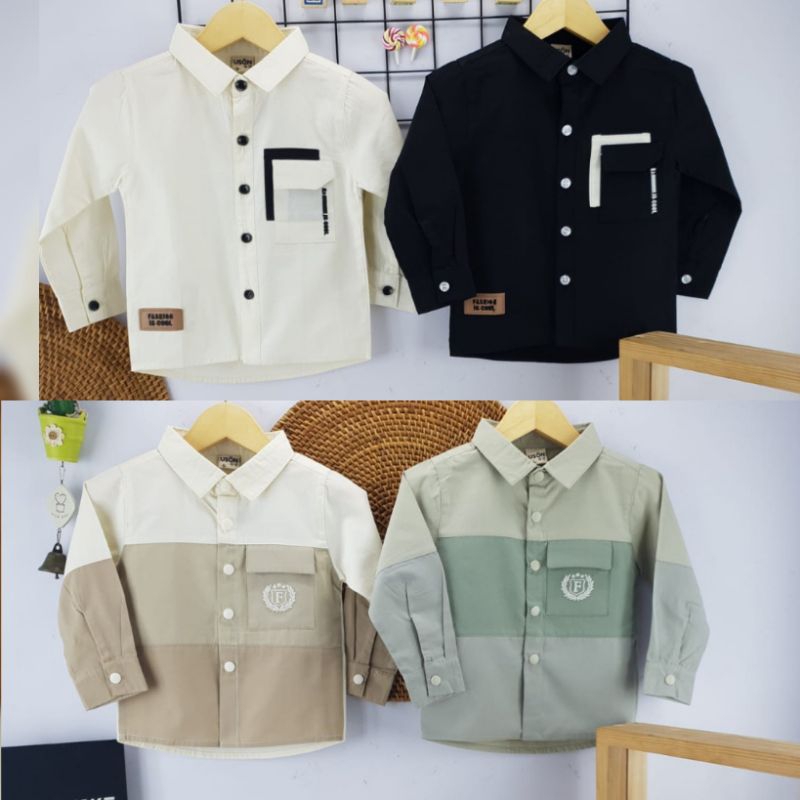 KEMEJA USON ANAK COWOK IMPORT 33