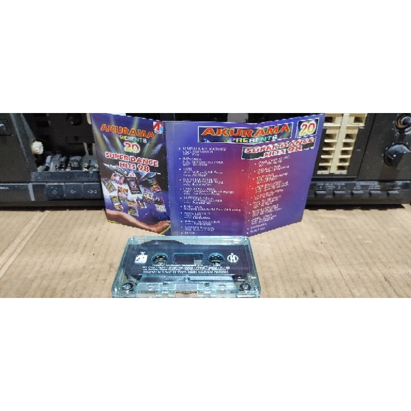 kaset pita super dance hits 98