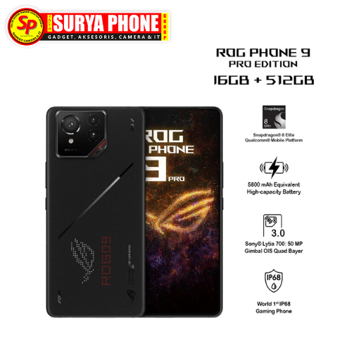 ASUS ROG PHONE 9 PRO RAM 16GB I 512GB