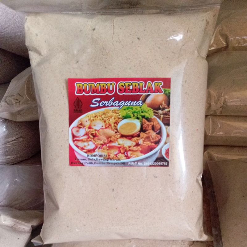 

Bumbu Serblak serbaguna,Bumbu Seblak rasa ayam bawang 1kg