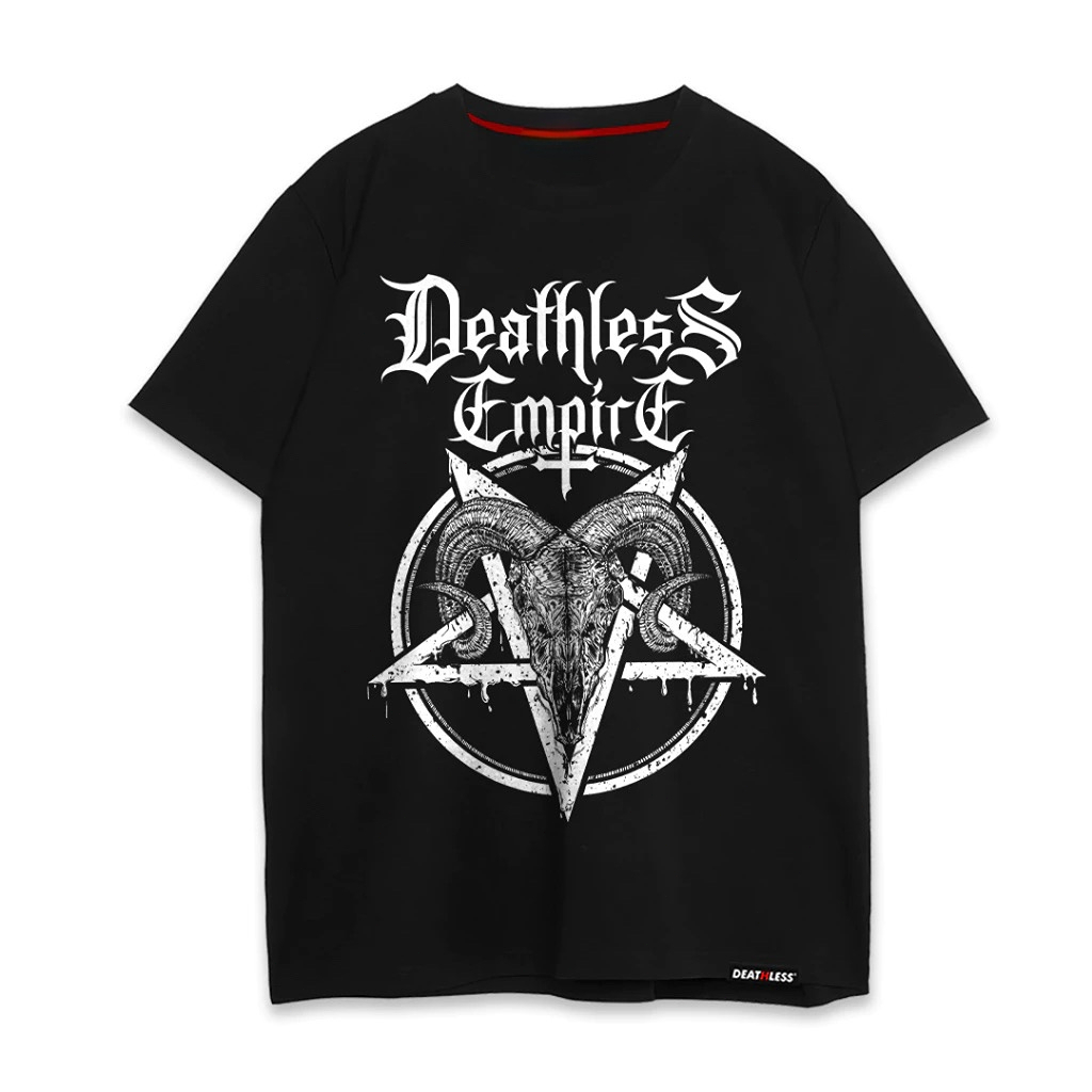 BAPHOME | ARTWORK SERIES deathless empire t-shirt lengan pendek