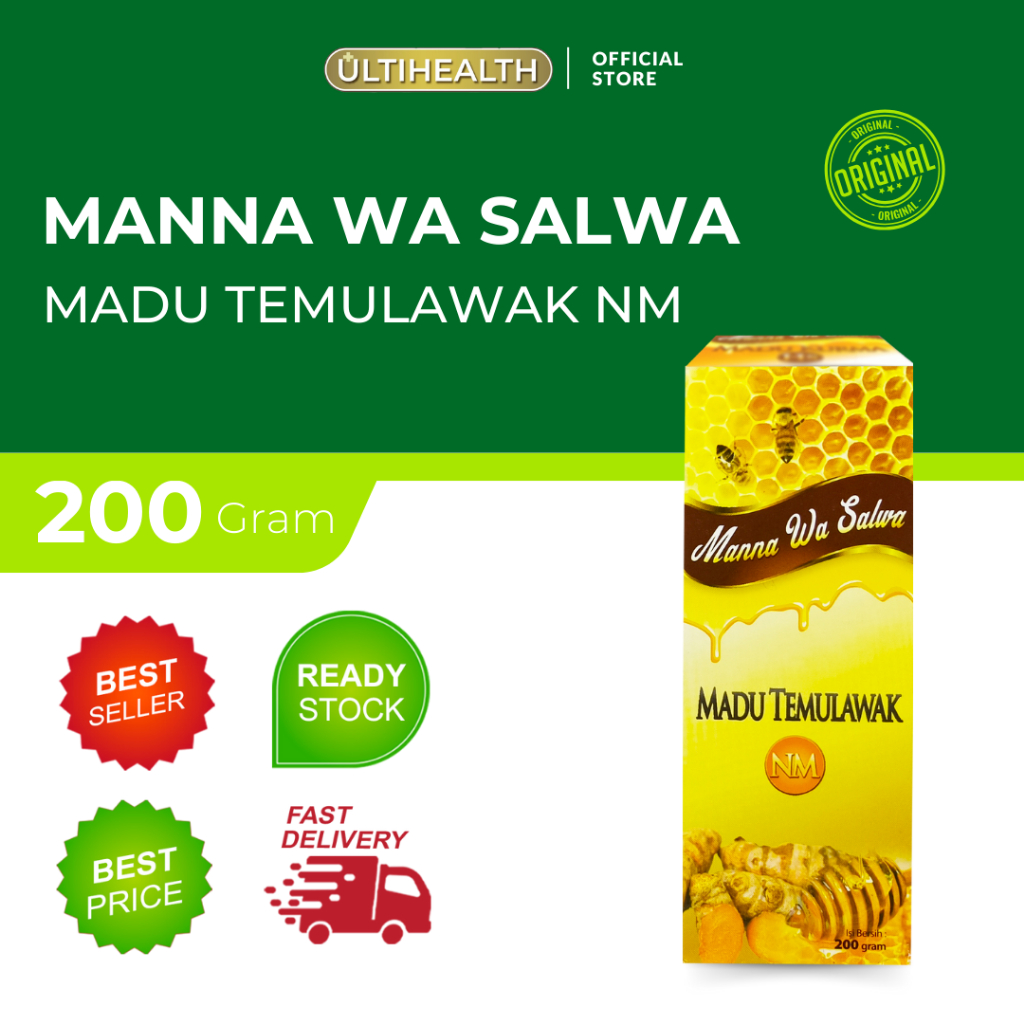 

MANNA WA SALWA MADU TEMULAWAK NM ISI 200 GR