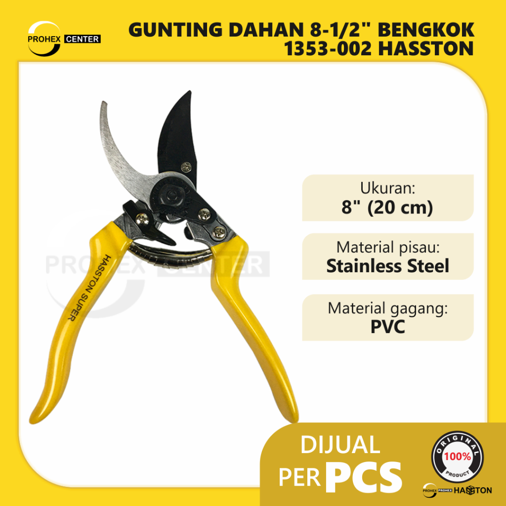 GUNTING DAHAN HASSTON 1353-002 / GUNTING JERUK HASSTON PROHEX