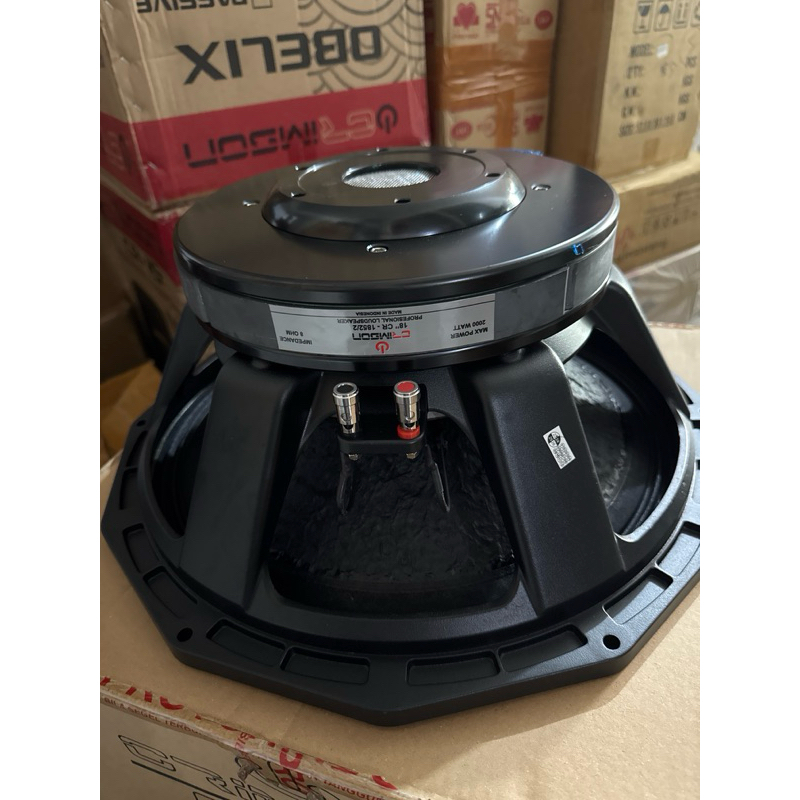 SPEAKER KOMPONEN 18 INCH SUBWOOFER COIL 5” CRIMSON CR 1852/2 ORIGINAL
