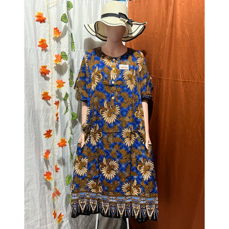 Daster Kencana Ungu Label Hijau Ukuran Jumbo Grosir Daster Susun Kencana Ungu Jumbo Label Hijau